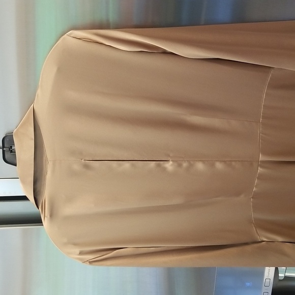 💕REFORMATION💕 Lyon Silk Dress ~ Croissant 8 NWT - Picture 10 of 14